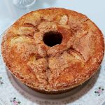 Bolo de maçã e canela