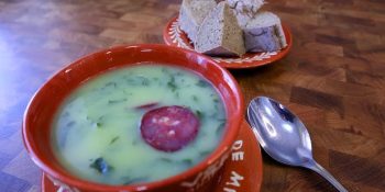 caldo verde com 2 ingredientes
