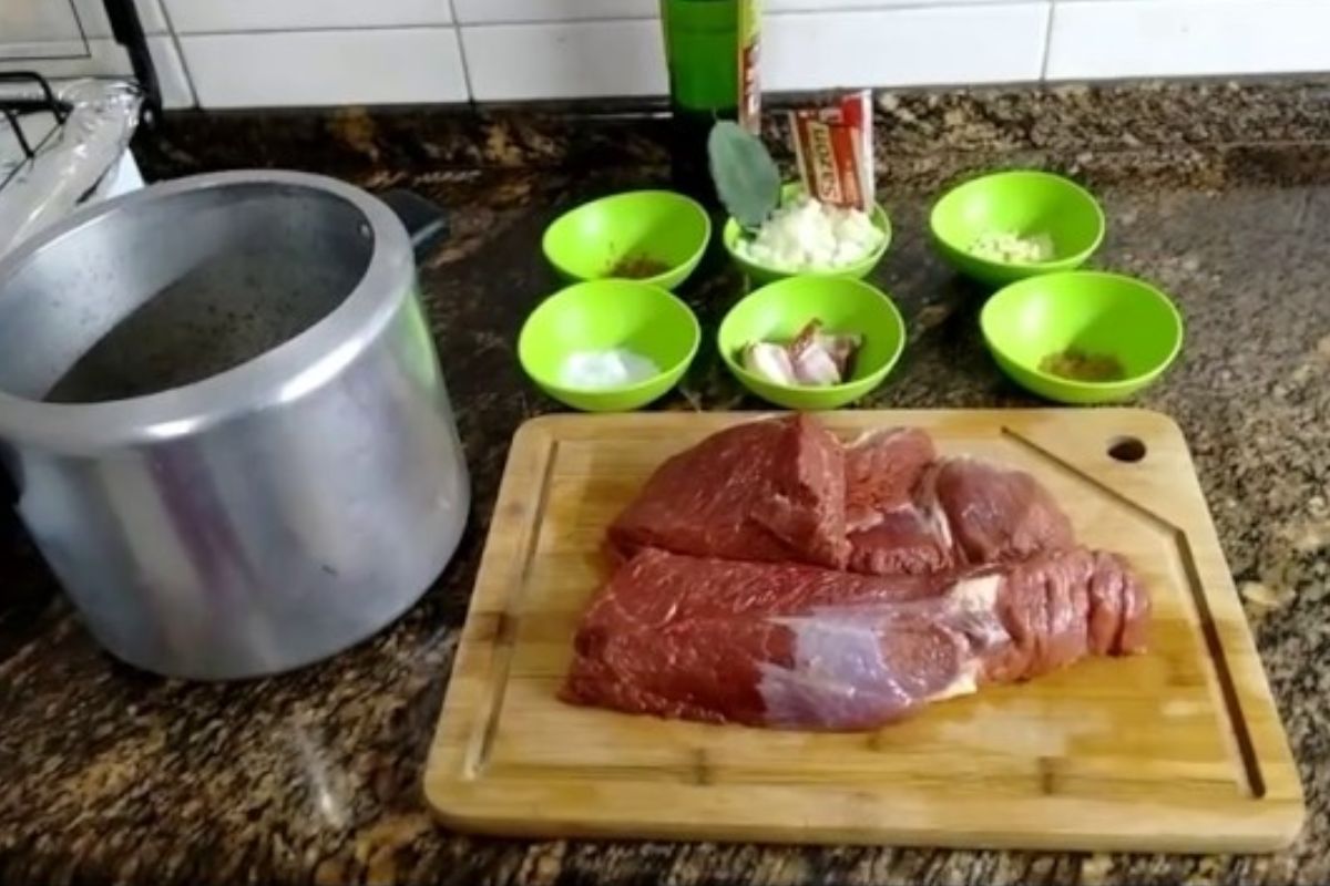 churrasco na pressão