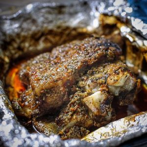 Costelinha de boi ao forno