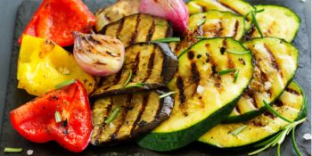 Legumes na brasa