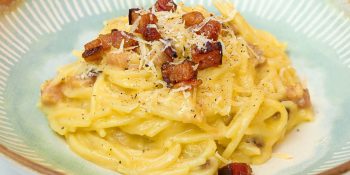 macarrão à carbonara