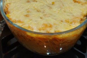 Macarrão de forno cremoso