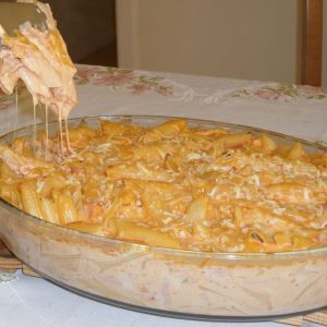 Macarrão de forno cremoso