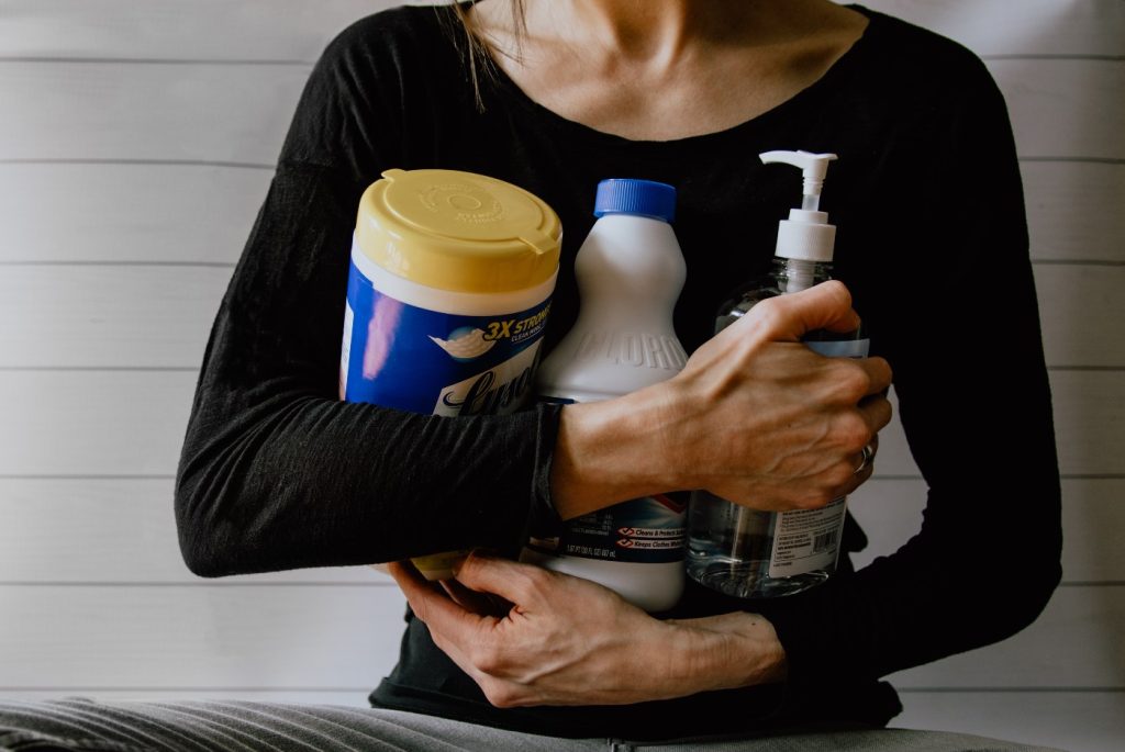 mistura com produto de limpeza pode matar