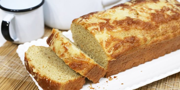 pão caseiro sem fermentação