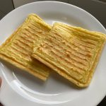 Pão de queijo na sanduicheira