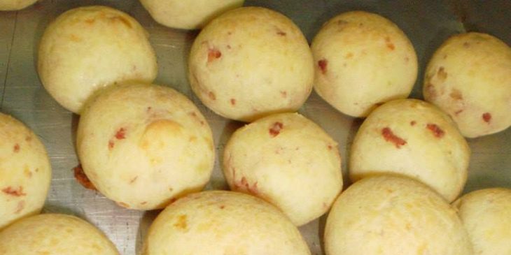 Pão de queijo com trigo