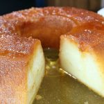 Pudim de arroz com canela