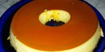 pudim com 2 ingredientes