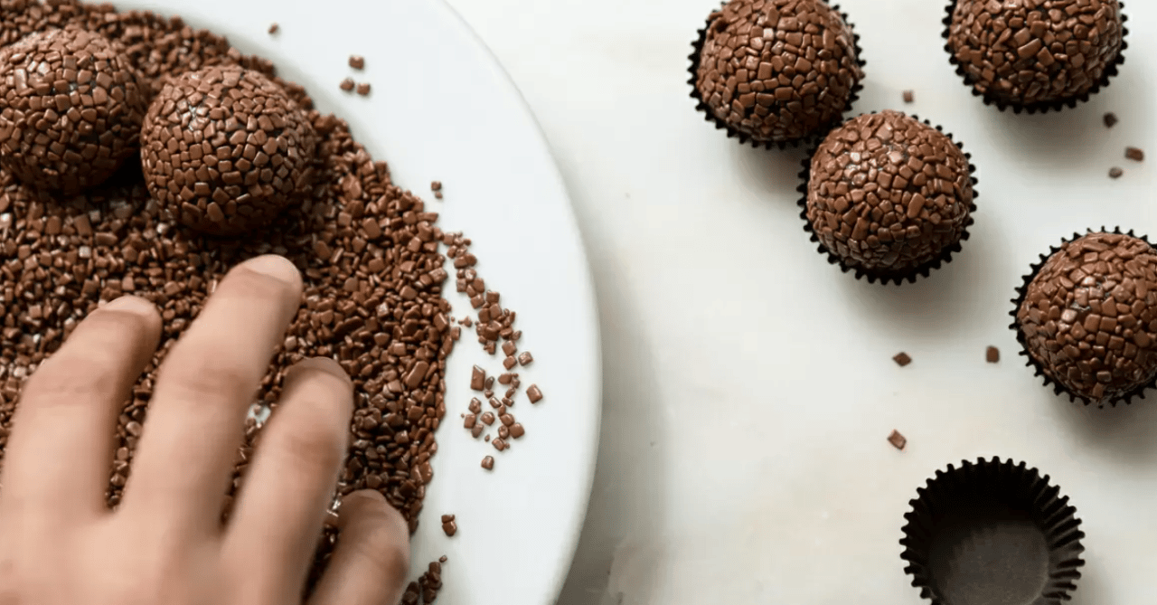 receita brigadeiro sem lactose