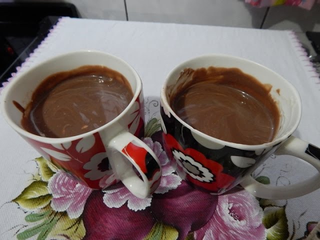 receita de chocolate quente cremoso