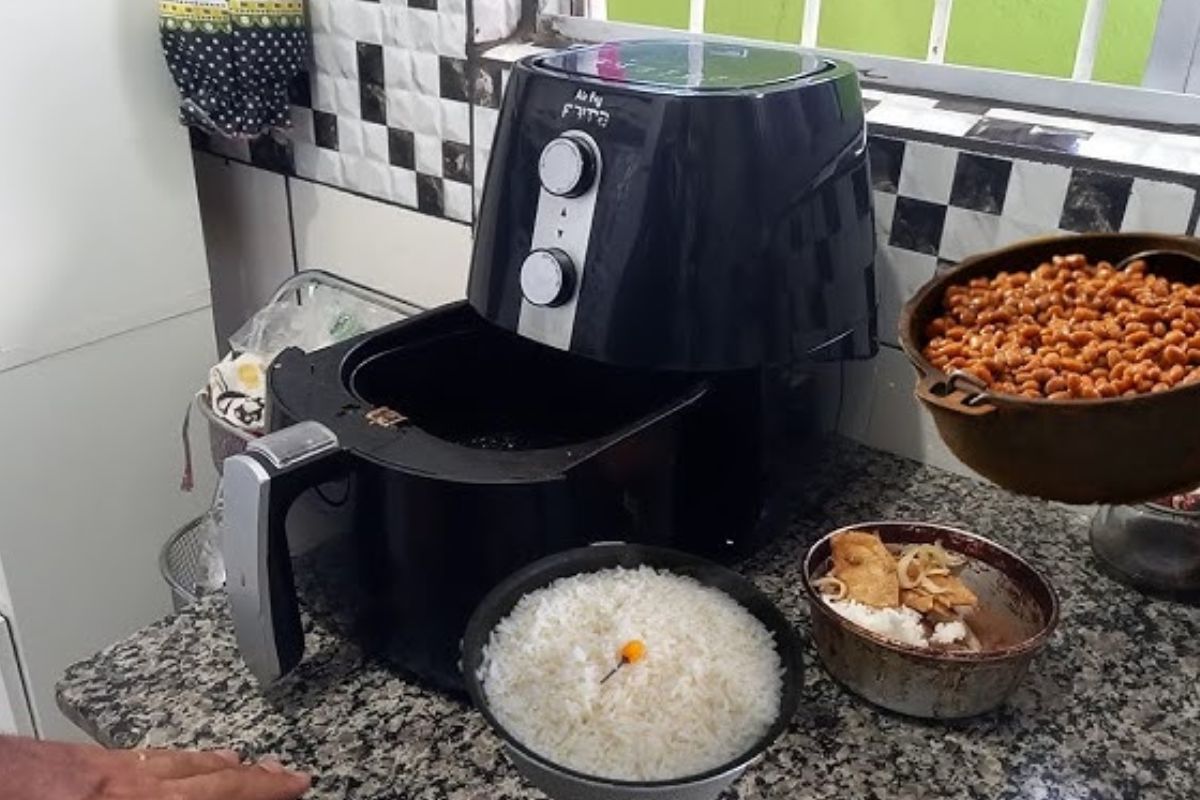 requentar comida na airfryer