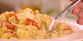Risoto de palmito