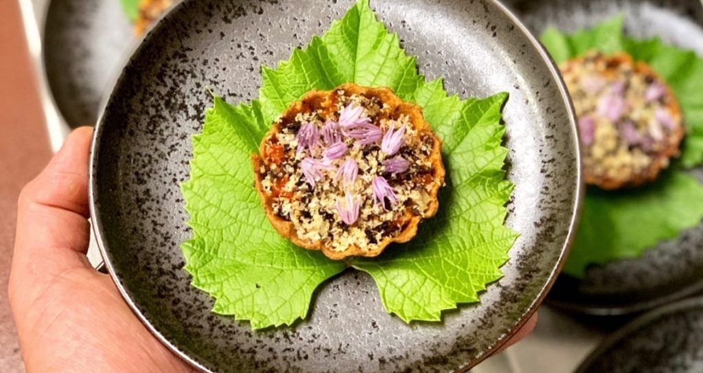 Tartelette de cogumelo