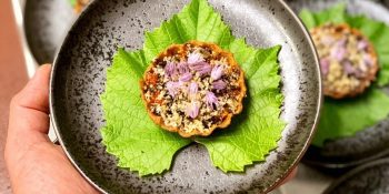 Tartelette de cogumelos