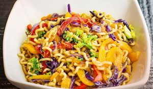 Yakisoba de legumes