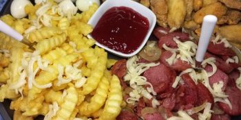 Batata frita ondulada