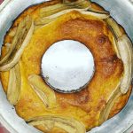 Bolo de cenoura com banana