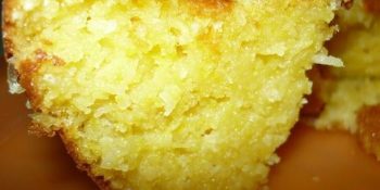 Bolo de macaxeira sem trigo