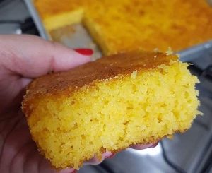 Bolo de milho de latinha sem açúcar e low carb