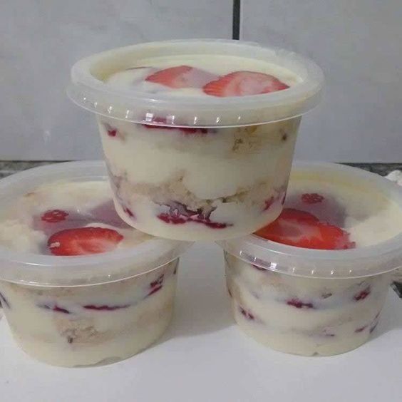 Quanto tempo o bolo de pote pode ficar na geladeira?Porque comprar bolo de pote?
Qual a origem do bolo no pote?
Quanto que tá o bolo de pote?
