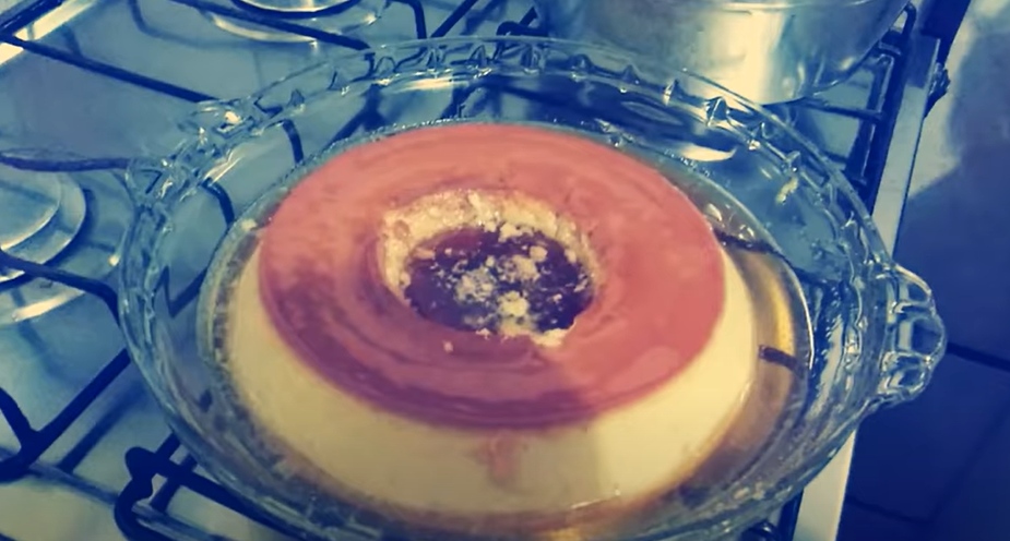 Pudim com leite simples tudo gostoso simples fácil rápido