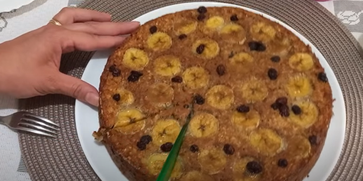 bolo de banana sem açúcar prático rápido e simples