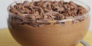 Creme de chocolate com pimenta
