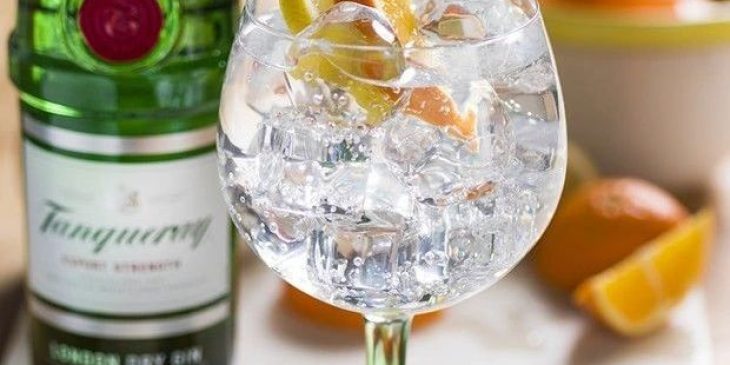 Drink com gin tradicional