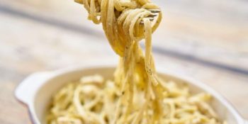 Fettuccine ao limão