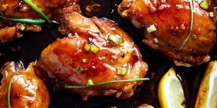 Frango teriyaki da Palmirinha simples e fácil