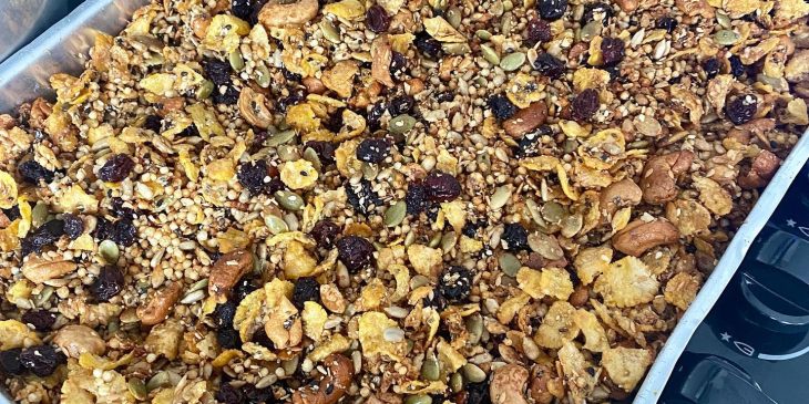 Granola caseira saudável