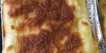 Gratinado de linguiça toscana