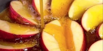 maçã caramelizada