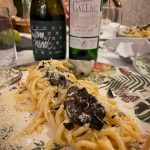 Macarrão com molho de trufas