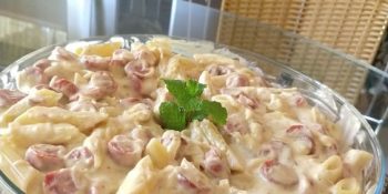 Receita de macarrão com queijo mega cremosa
