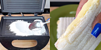 Minha família agora só come sanduba de tapioca