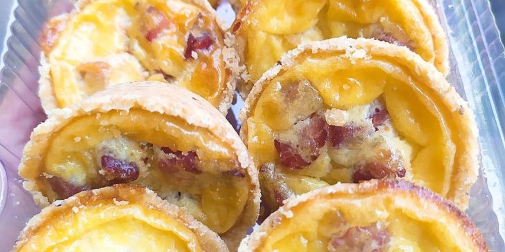 Mini quiche de bacon