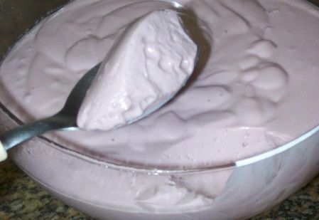 Mousse de uva prático e fácil do @pilotandofogao