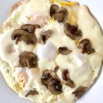 Ovos fritos com cogumelos