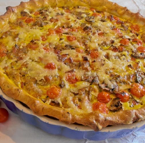 Quiche de legumes ana maria braga palmirinha