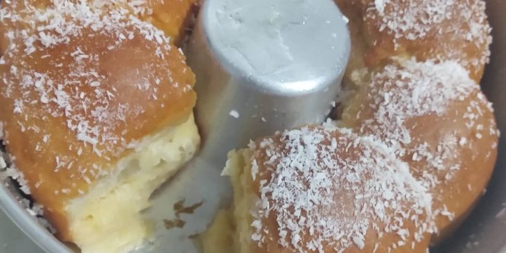 Rosca de leite condensado da vovoó fofinha