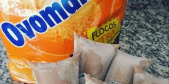 Sacolé de ovomaltine