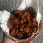 Torresmo na panela de pressão