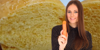 Transformei 1/2 xícara de cenoura nesse pão delicioso