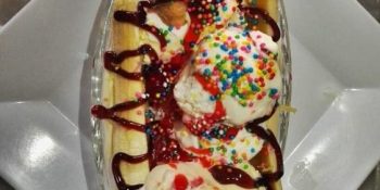 banana split simples
