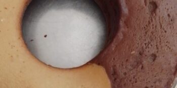 Bolo de dois sabores
