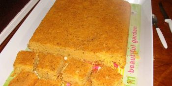 bolo de trigo sem ovos