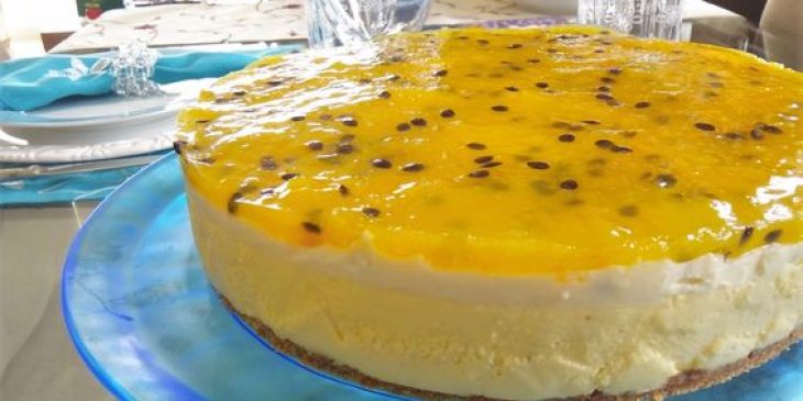 torta mousse de maracujá ana maria braga e tudo gostoso